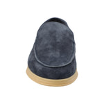 Mocasín Cuero Hombre Bemer Azul Rockford