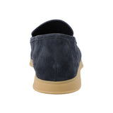 Mocasín Cuero Hombre Bemer Azul Rockford