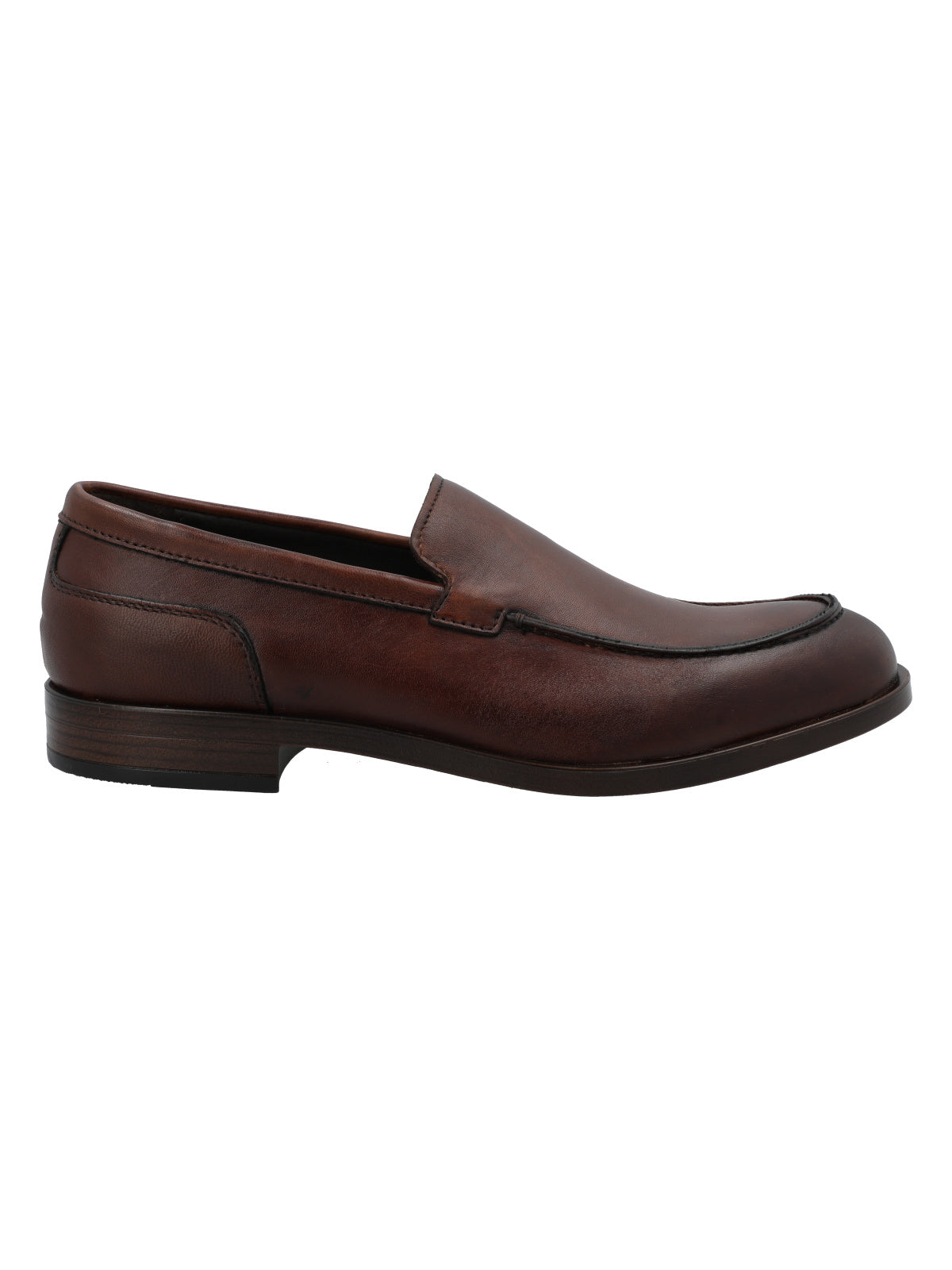 Mocasín Cuero Hombre Osseto Café Rockford