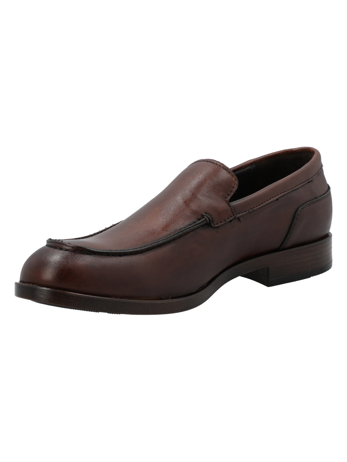 Mocasín Cuero Hombre Osseto Café Rockford