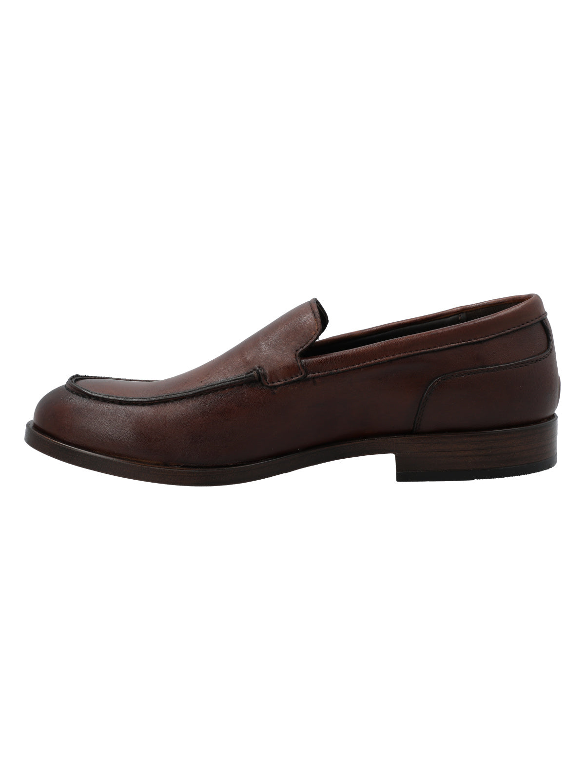 Mocasín Cuero Hombre Osseto Café Rockford