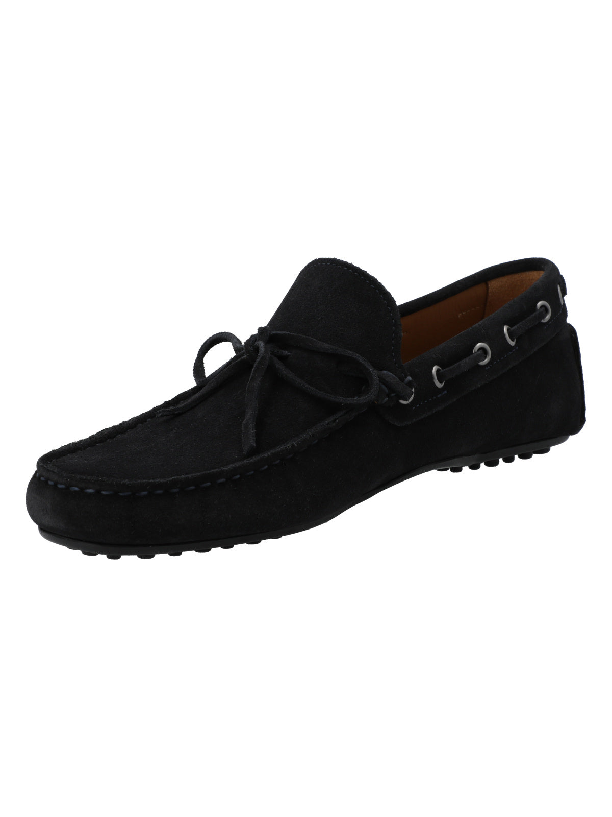 Mocasín Cuero Hombre Armeno Azul Rockford