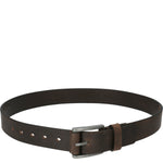 Cinturón Cuero Hombre Rf Frank Café Rockford