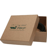 Cinturón Cuero Hombre Rf Frank Café Rockford