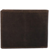 Billetera Cuero Hombre Ks Ventana Café Rockford