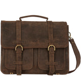 Maletín Cuero Hombre Ks Pocket Café Rockford