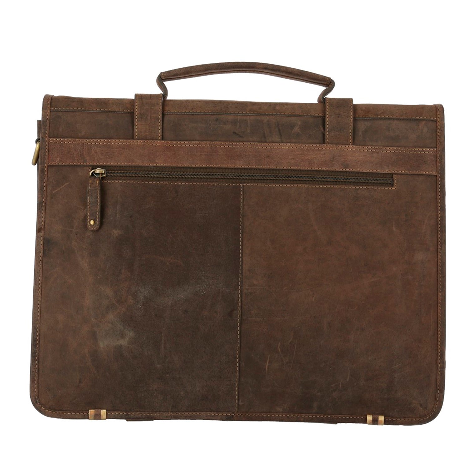 Maletín Cuero Hombre Ks Pocket Café Rockford