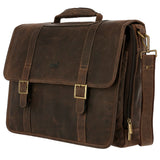 Maletín Cuero Hombre Ks Vail Café Rockford