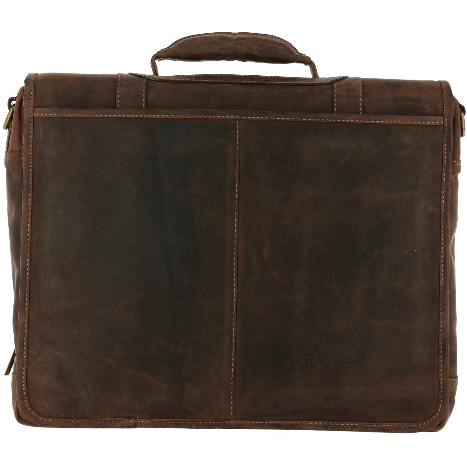 Maletín Cuero Hombre Ks Vail Café Rockford