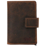 Billetera Cuero Hombre HU Multicards Café Rockford