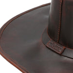 Sombrero Cuero Hombre Rkf Hobart Hat Café Rockford