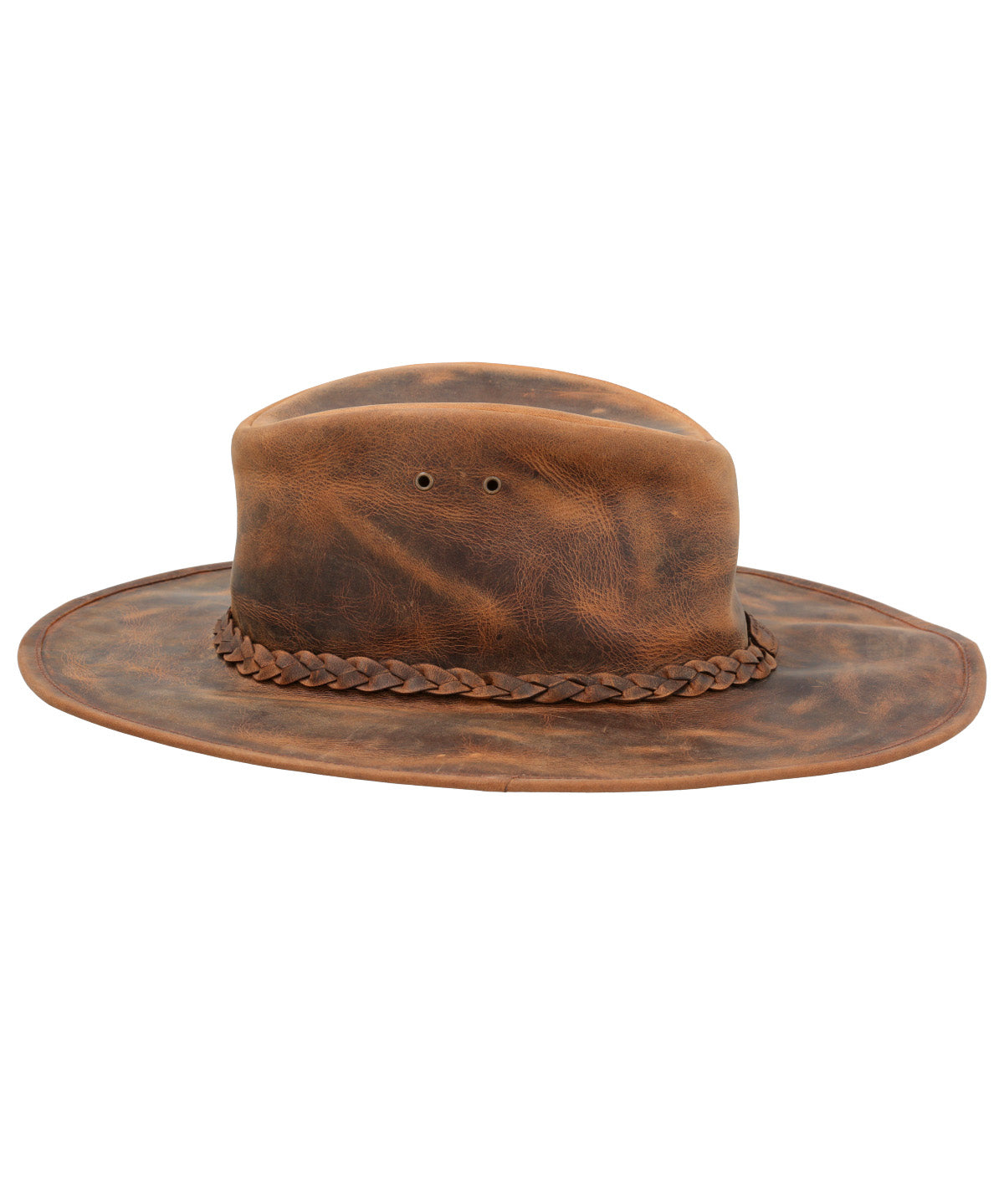 Sombrero Cuero Hombre Rkf Perth Hat Café Rockford