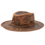 Sombrero Cuero Hombre Rkf Perth Hat Café Rockford