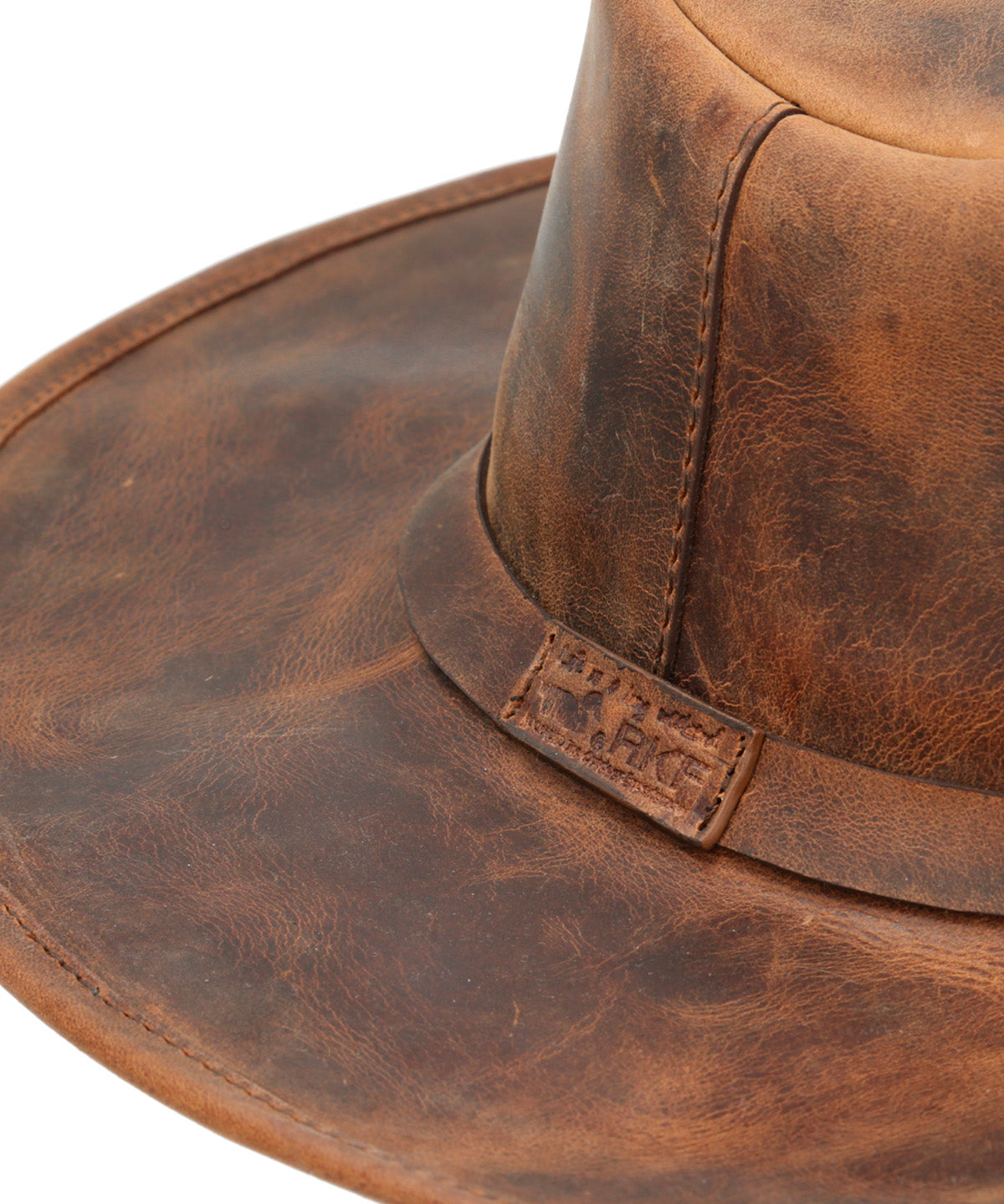 Sombrero Cuero Hombre Rkf Brisbane Hat Café Rockford