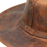 Sombrero Cuero Hombre Rkf Brisbane Hat Café Rockford