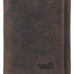 Billetera Cuero Hombre Ks Trifold Card Café Rockford