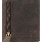 Billetera Cuero Hombre Ks Trifold Card Café Rockford