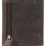 Billetera Cuero Hombre Ks Trifold Card Café Rockford