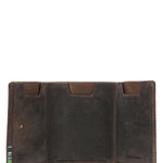 Billetera Cuero Hombre Ks Trifold Card Café Rockford