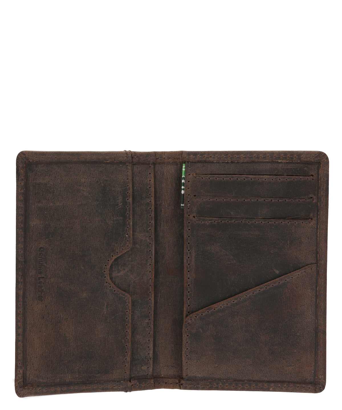 Billetera Cuero Hombre Ks Bifold Card Café Rockford