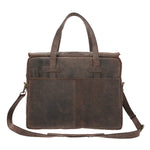 Maletín Cuero Hombre Ks Falkirk Café Rockford