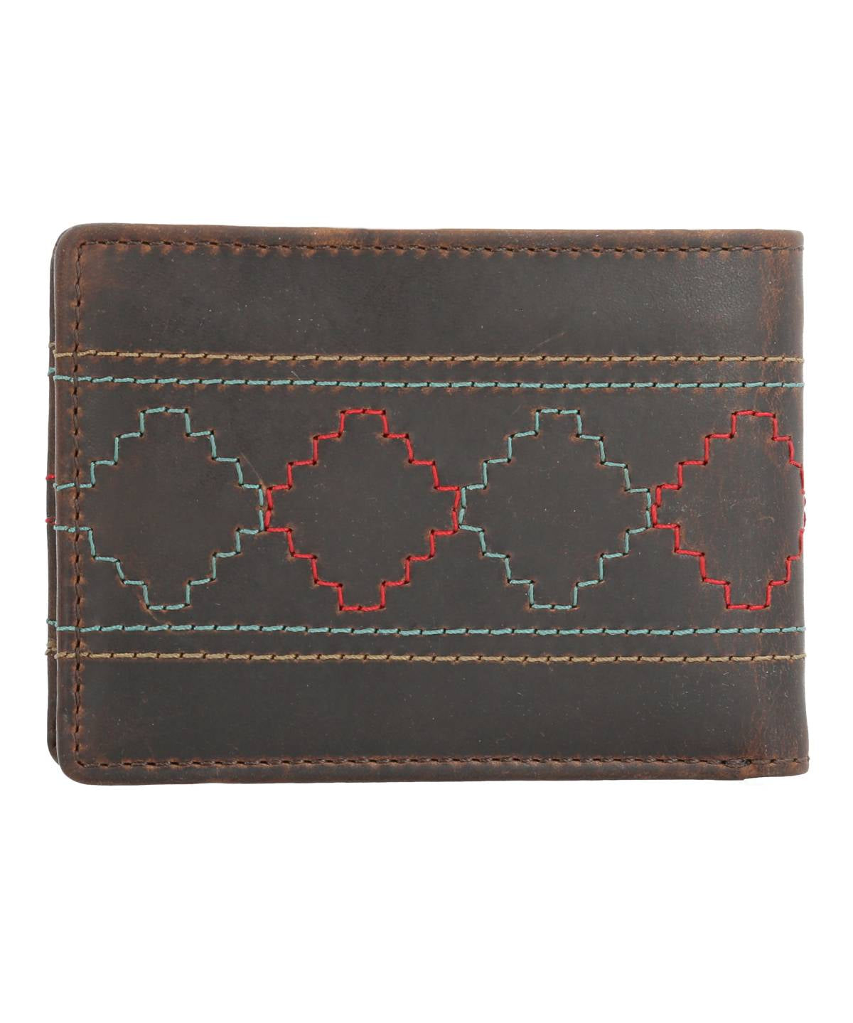 Billetera Cuero Hombre Tc Quetzal Café Rockford