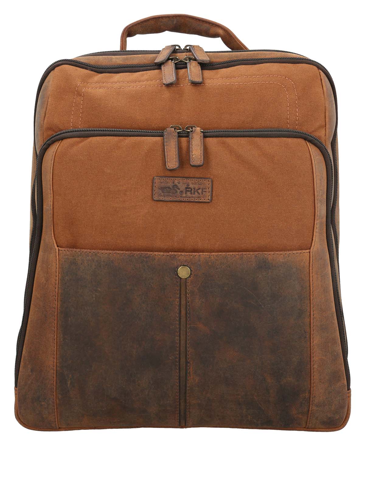 Mochila Wax Hombre Wx Zurich II Back Café Rockford