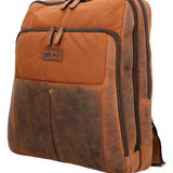 Mochila Wax Hombre Wx Zurich II Back Café Rockford