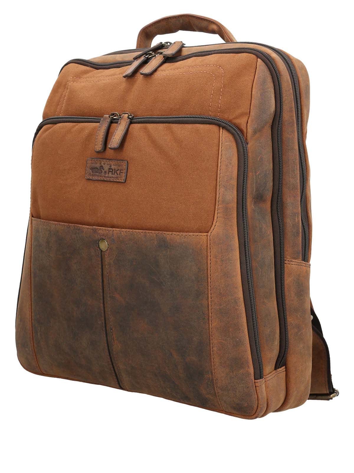 Mochila Wax Hombre Wx Zurich II Back Café Rockford