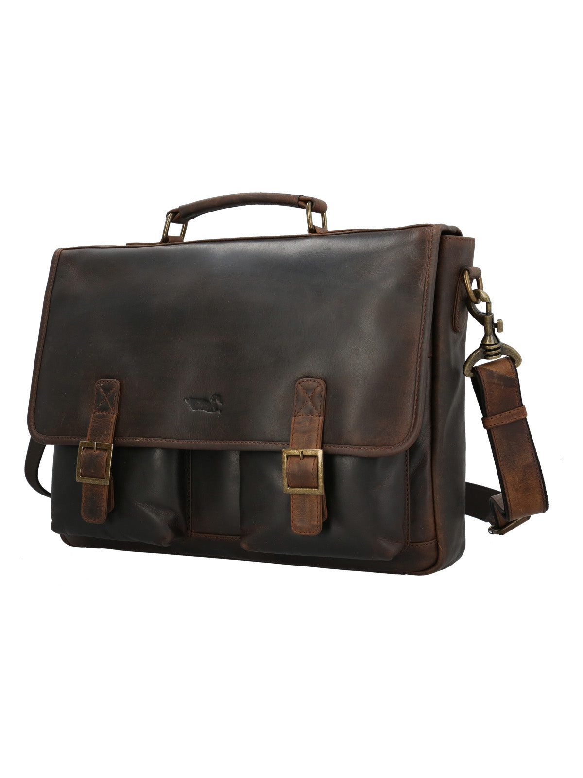 Maletin Cuero Hombre Tc Trani Bag Café Rockford