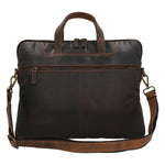 Maletin Cuero Hombre Tc Tivoli Bag Café Rockford