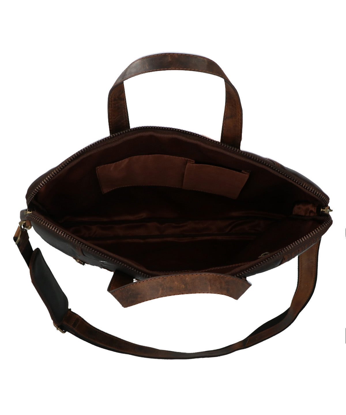 Maletin Cuero Hombre Tc Tivoli Bag Café Rockford