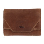 Billetera Cuero Hombre Fd Trieste Triple Café Rockford