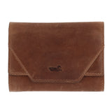 Billetera Cuero Hombre Fd Trieste Triple Café Rockford