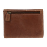 Billetera Cuero Hombre Fd Trieste Triple Café Rockford