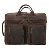 Maletin Cuero Hombre Ks Kurt Backbag Café Rockford