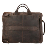 Maletin Cuero Hombre Ks Kurt Backbag Café Rockford