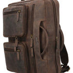 Maletin Cuero Hombre Ks Kurt Backbag Café Rockford