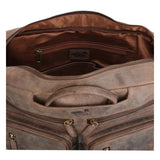 Maletin Cuero Hombre Ks Kurt Backbag Café Rockford