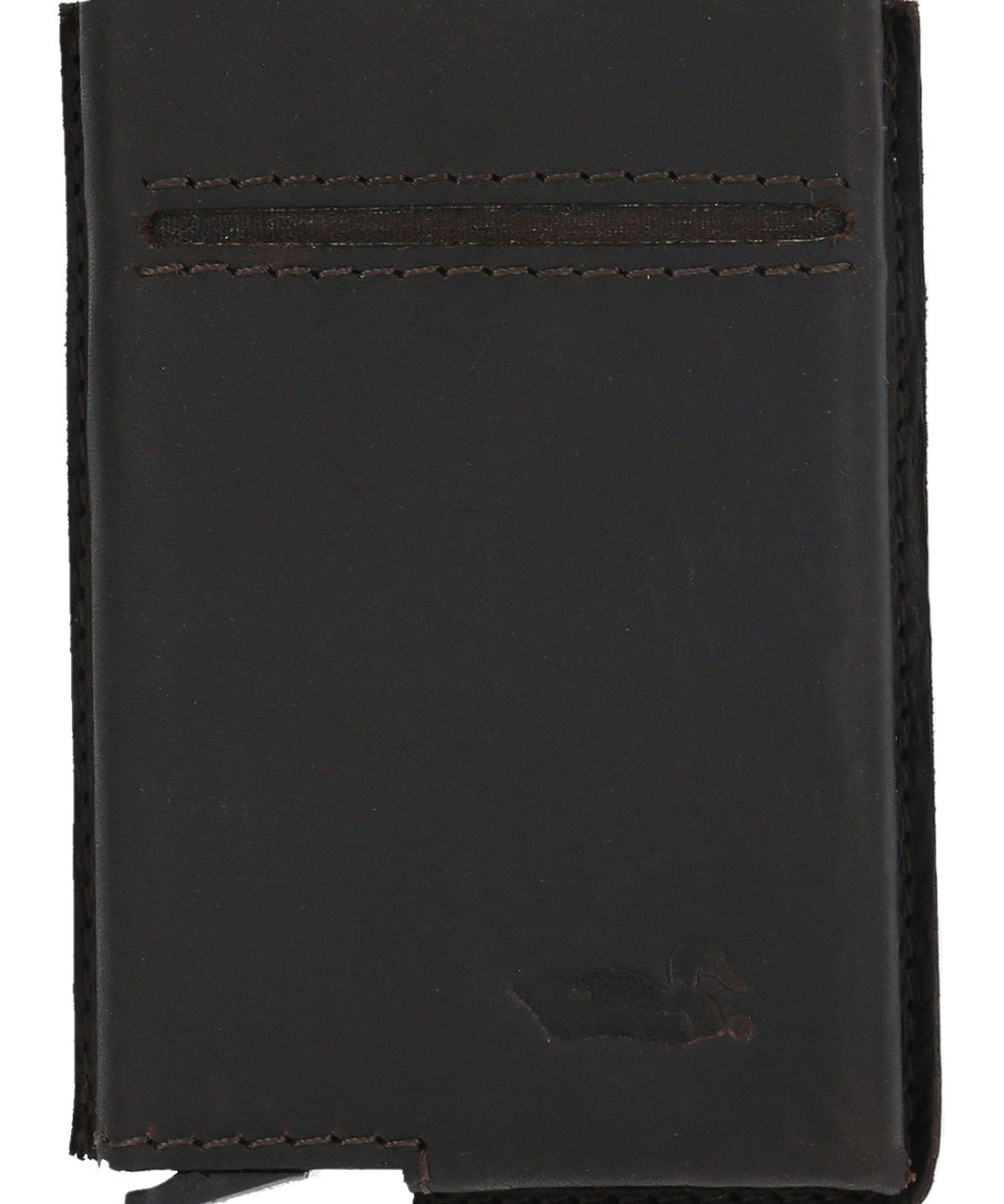 Tarjetero Cuero Hombre Tc Simple Multicards Café Rockford