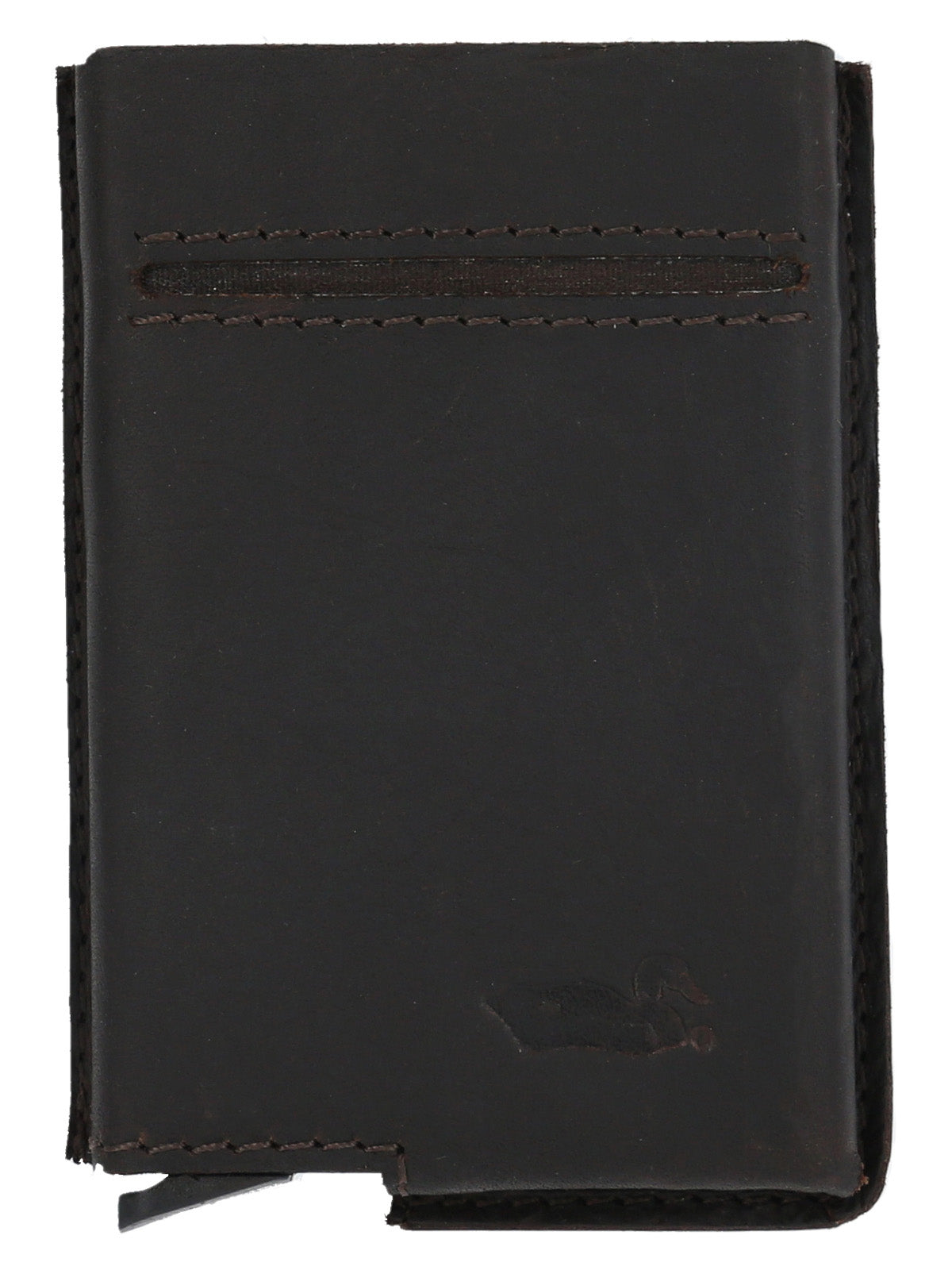 Tarjetero Cuero Hombre Tc Simple Multicards Café Rockford