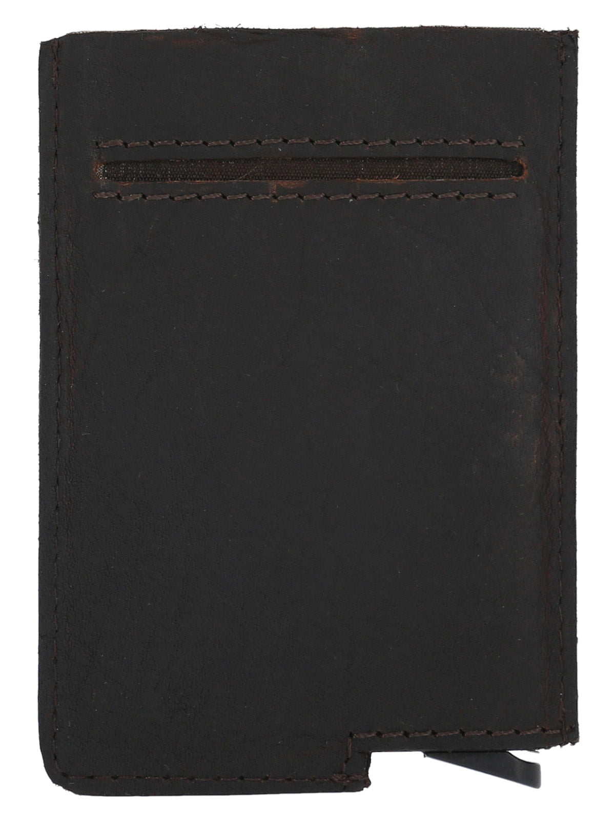 Tarjetero Cuero Hombre Tc Simple Multicards Café Rockford