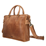 Maletin Cuero Hombre Fd Congo Bag Café Rockford