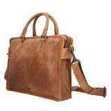 Maletin Cuero Hombre Fd Congo Bag Café Rockford