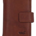 Billetera Cuero Hombre Aq Multicards Café Rockford