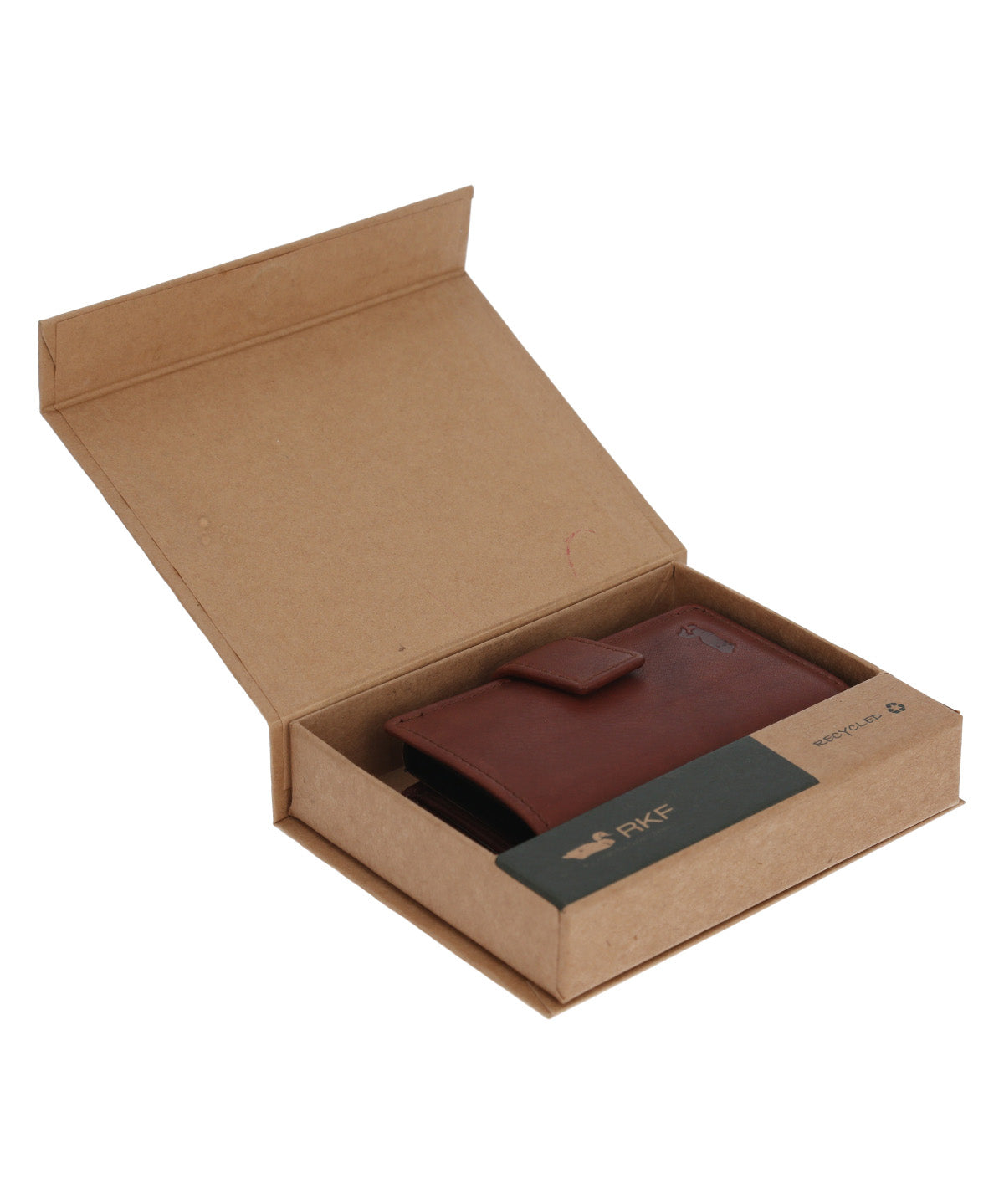 Billetera Cuero Hombre Aq Multicards Café Rockford