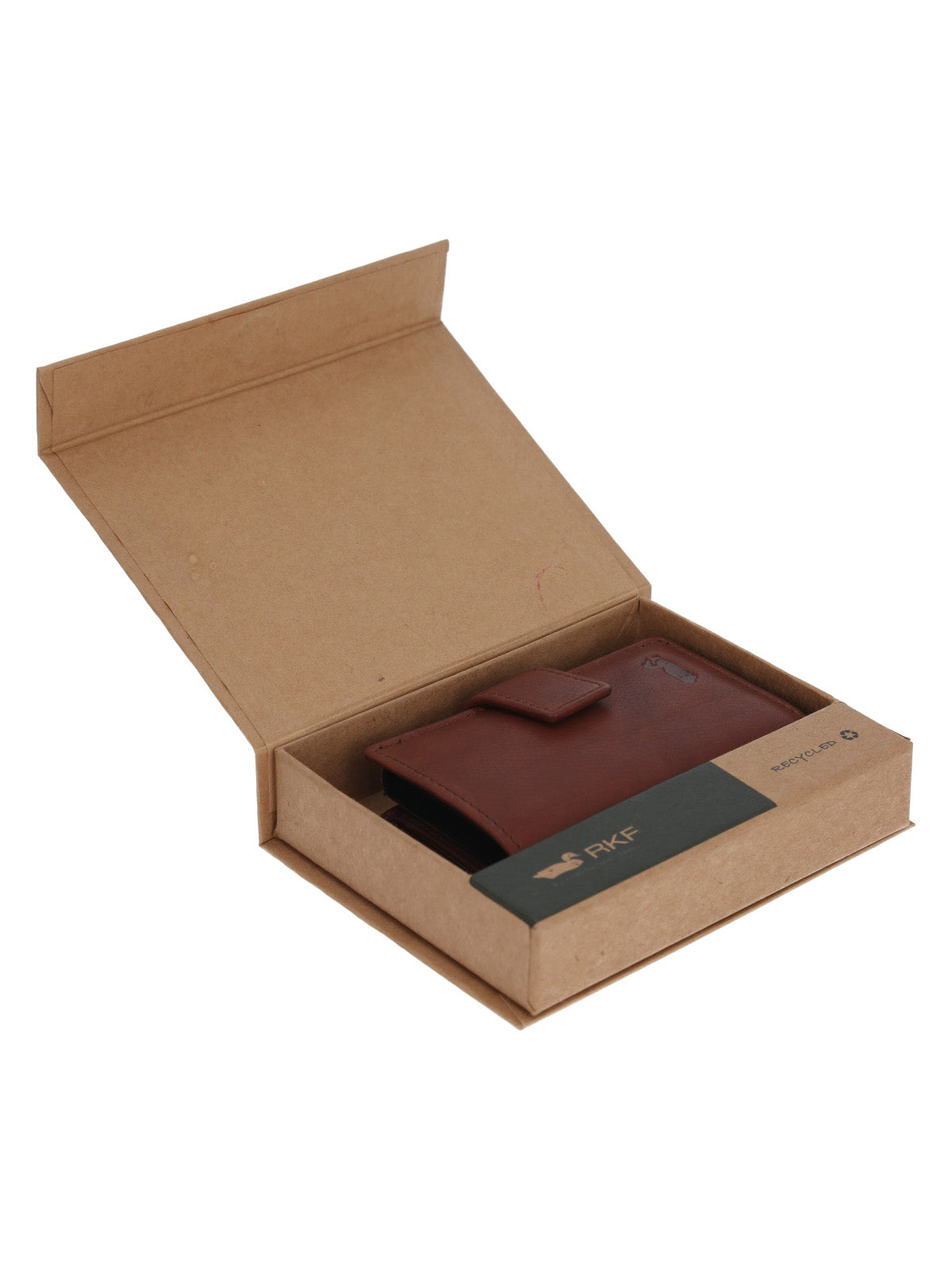 Billetera Cuero Hombre Aq Multicards Café Rockford