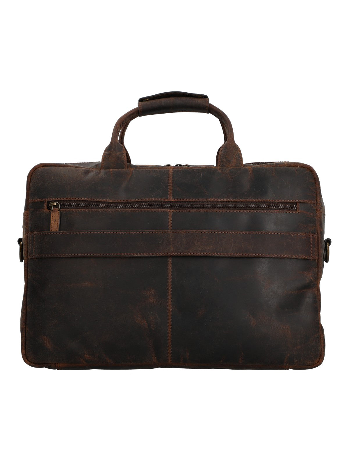 Maletin Cuero Hombre Oh Prost Bag Café Rockford