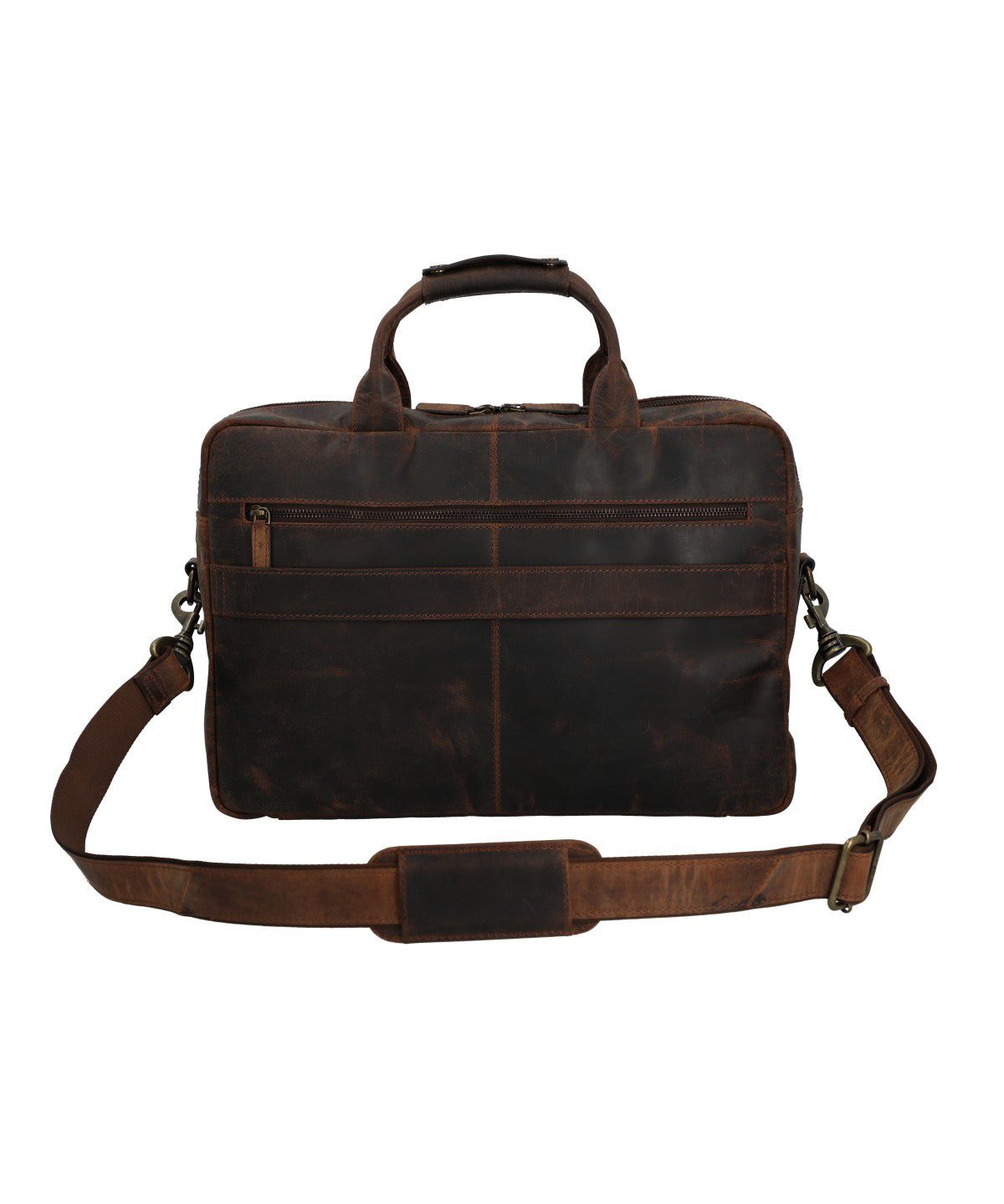 Maletin Cuero Hombre Oh Prost Bag Café Rockford