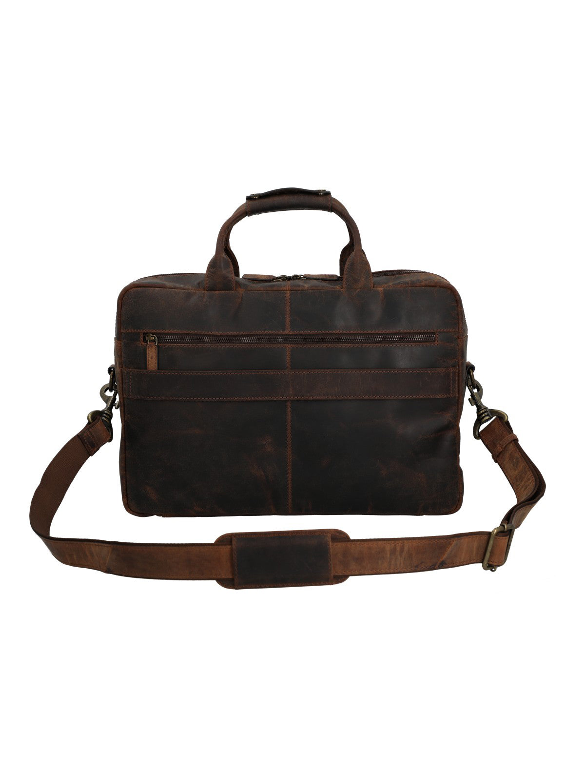 Maletin Cuero Hombre Oh Prost Bag Café Rockford